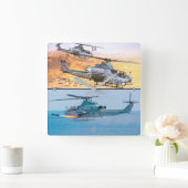 HORLOGE CARRÉE VIPER AH-1Z (Maison)