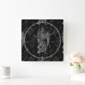 Horloge Carrée Virgo Constellation Hevelius 1690 (Maison)