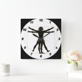 Horloge Carrée Vitruve (Maison)