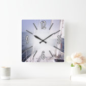 Horloge Carrée Voile (Maison)