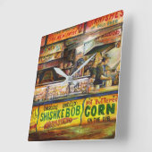 Horloge Carrée Vous ne pouvez pas rivaliser avec cela (Angle)