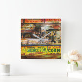 Horloge Carrée Vous ne pouvez pas rivaliser avec cela (Maison)