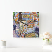 Horloge Carrée Vous ne pouvez pas rivaliser avec cela (Maison)