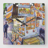 Horloge Carrée Vous ne pouvez pas rivaliser avec cela (Recto)