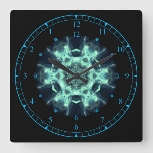 Horloge Carrée Voyage dans le temps ~ Espace/Continuum temporel d