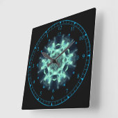 Horloge Carrée Voyage dans le temps ~ Espace/Continuum temporel d (Angle)