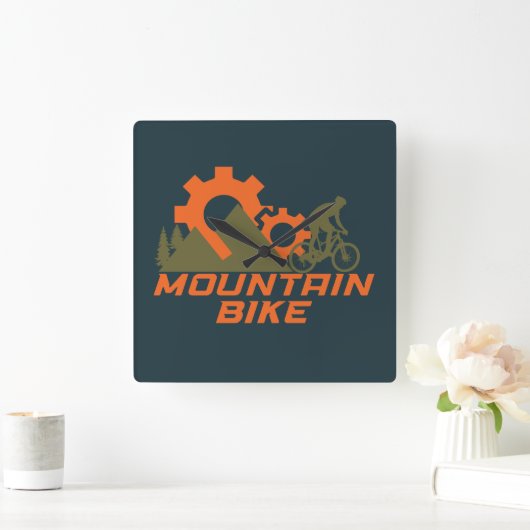 HORLOGE CARRÉE VTT (Maison)