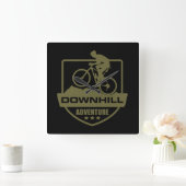 Horloge Carrée VTT Downhill Enduro (Maison)