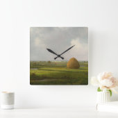 Horloge Carrée Vue de Marshfield, 1876 par Martin Johnson Heade (Maison)