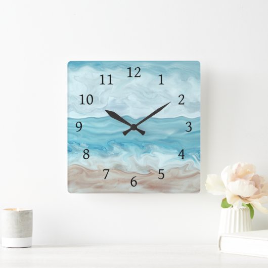 Horloge Carrée Vue mer 267 (Maison)