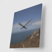 Horloge Carrée Vue océan (Angle)