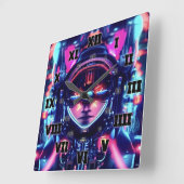 Horloge Carrée W4VE ・ DESIGHN. | "Procédure" ~ [49 / 50] ・ (Angle)