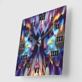 Horloge Carrée W4VE ・ DESIGHN. | "Procédure" ~ [50 / 50] ・ (Angle)