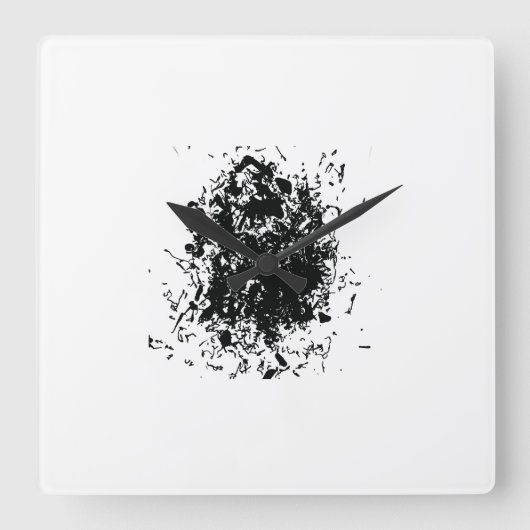 Horloge Carrée Wall Art & Décor > Clocks (Recto)