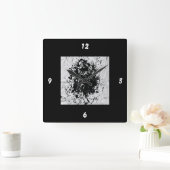 Horloge Carrée Wall Art & Décor > Clocks (Maison)