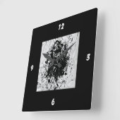 Horloge Carrée Wall Art & Décor > Clocks (Angle)