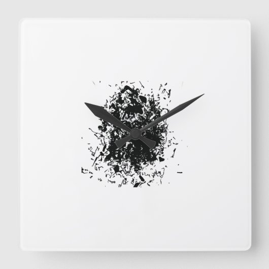 Horloge Carrée Wall Art & Décor > Clocks (Recto)