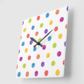 Horloge Carrée Wall Clock (Angle)