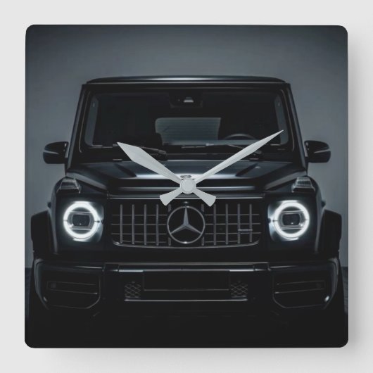 Horloge Carrée Wall Clock (Recto)