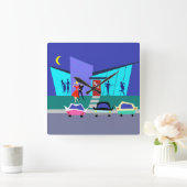 Horloge Carrée Wall Clock (Maison)