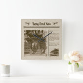 Horloge Carrée Wall Clock (Maison)