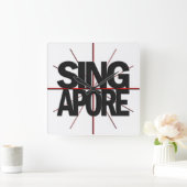 Horloge Carrée Wall Clock (Maison)