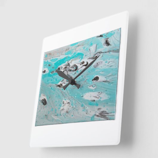 Horloge Carrée Wall Clock (Angle)