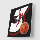 Horloge Carrée Wall Clock (Angle)