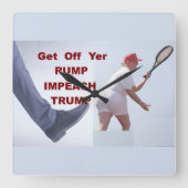 Horloge Carrée Wall Clock (Recto)