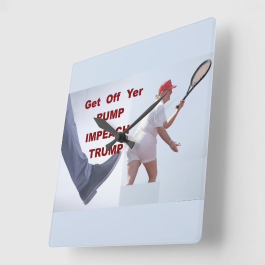 Horloge Carrée Wall Clock (Angle)