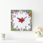 Horloge Carrée Wall Clock (Maison)