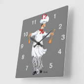 Horloge Carrée Wall Clock (Angle)