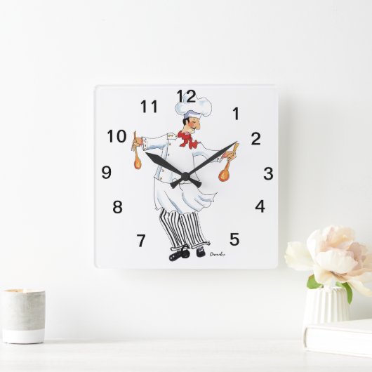 Horloge Carrée Wall Clock (Maison)