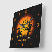 Horloge Carrée Wall Clock (Angle)