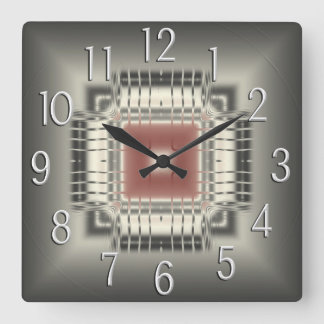 Horloge Carrée Wall Clock
