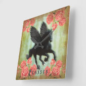 Horloge Carrée Wall Clock (Angle)