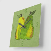 Horloge Carrée Wall Clock (Angle)