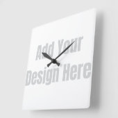 Horloge Carrée Wall Clock (Angle)
