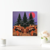 Horloge Carrée Wall clock (Maison)