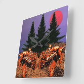 Horloge Carrée Wall clock (Angle)