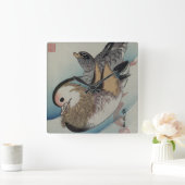 Horloge Carrée Wall clock (Maison)