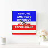 Horloge Carrée Wall Clock (Maison)