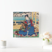 Horloge Carrée Wall clock (Maison)