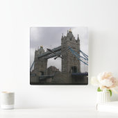 Horloge Carrée Wall Clock with Tower Bridge over the Thames (Maison)