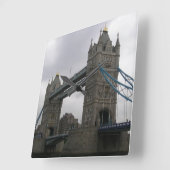 Horloge Carrée Wall Clock with Tower Bridge over the Thames (Angle)