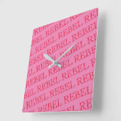 Horloge Carrée Wall Clocks (Angle)