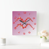 Horloge Carrée Wassermann 21. Janvier bis 18. Februar Uhr (Maison)