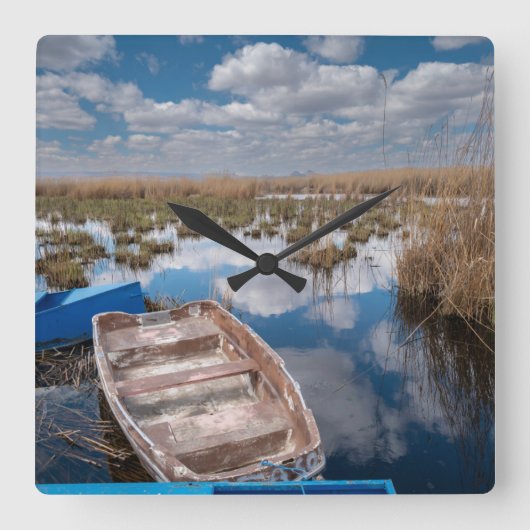 Horloge Carrée Water | Kayseri Turkey (Recto)