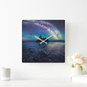 Horloge Carrée Water | Lake Superior Minnesota (Maison)