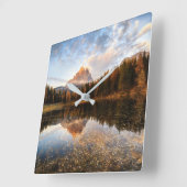 Horloge Carrée Water | Tre Cime Di Lavaredo Italy (Angle)